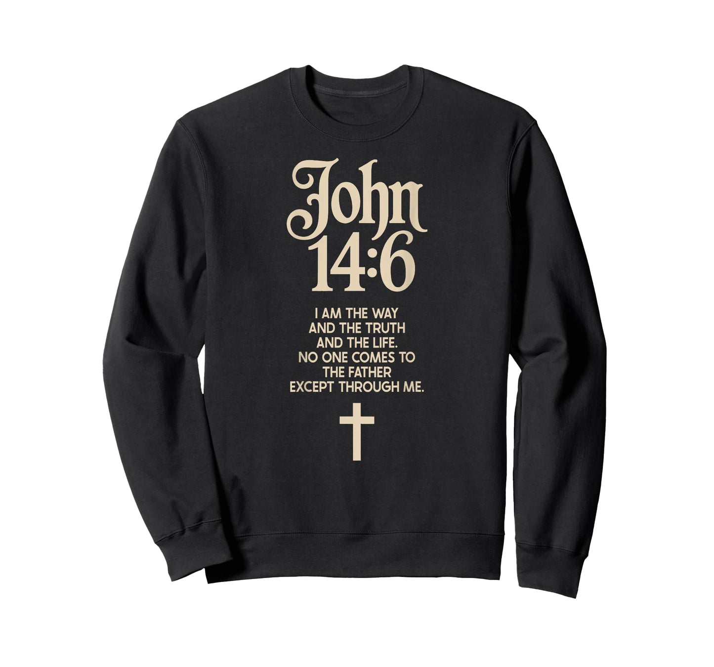 Jesus is King John 14:6 Christian God Religious Bible Verse T-Shirt