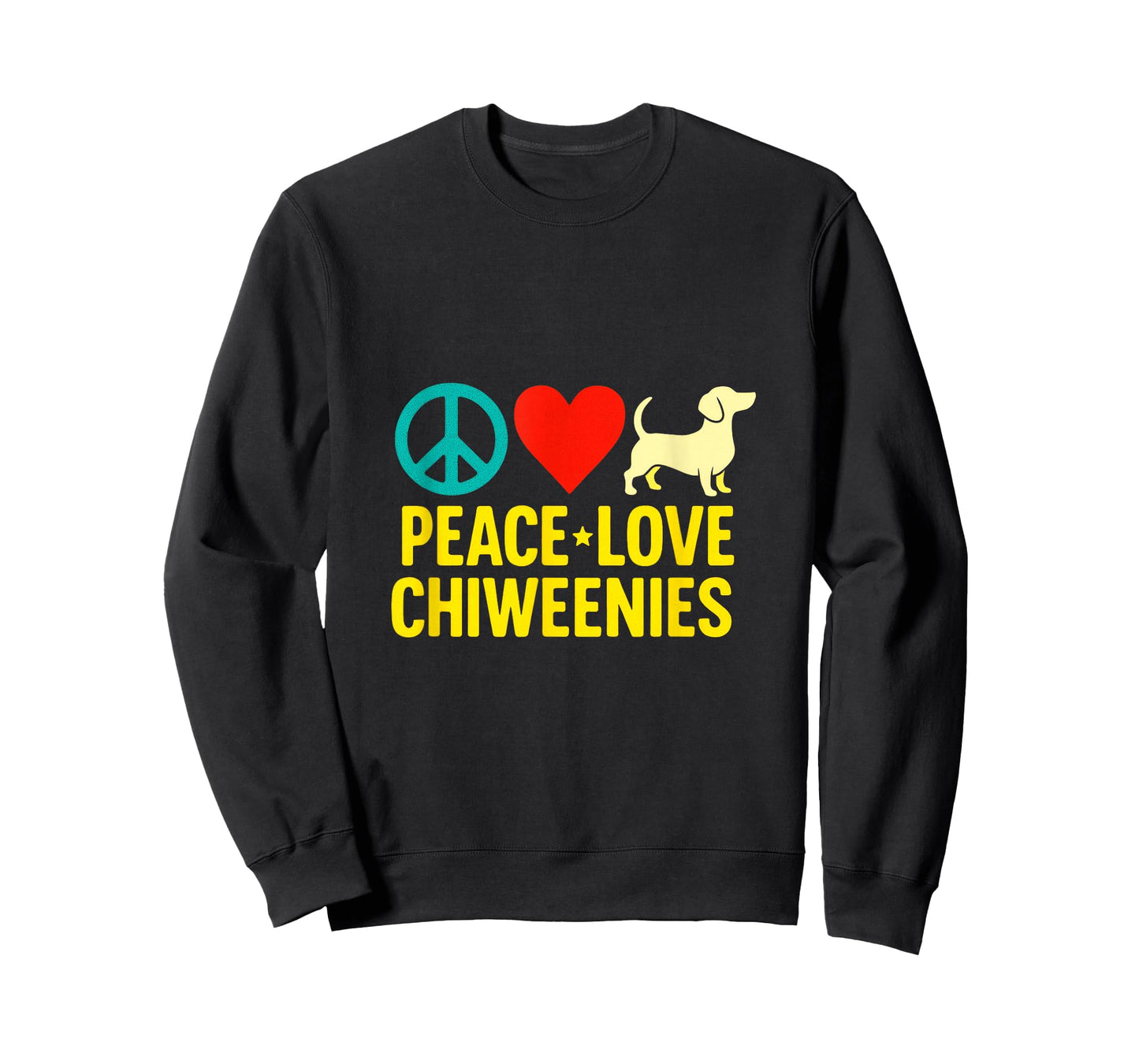 Peace Love Chiweenies - Dog Lover T-Shirt