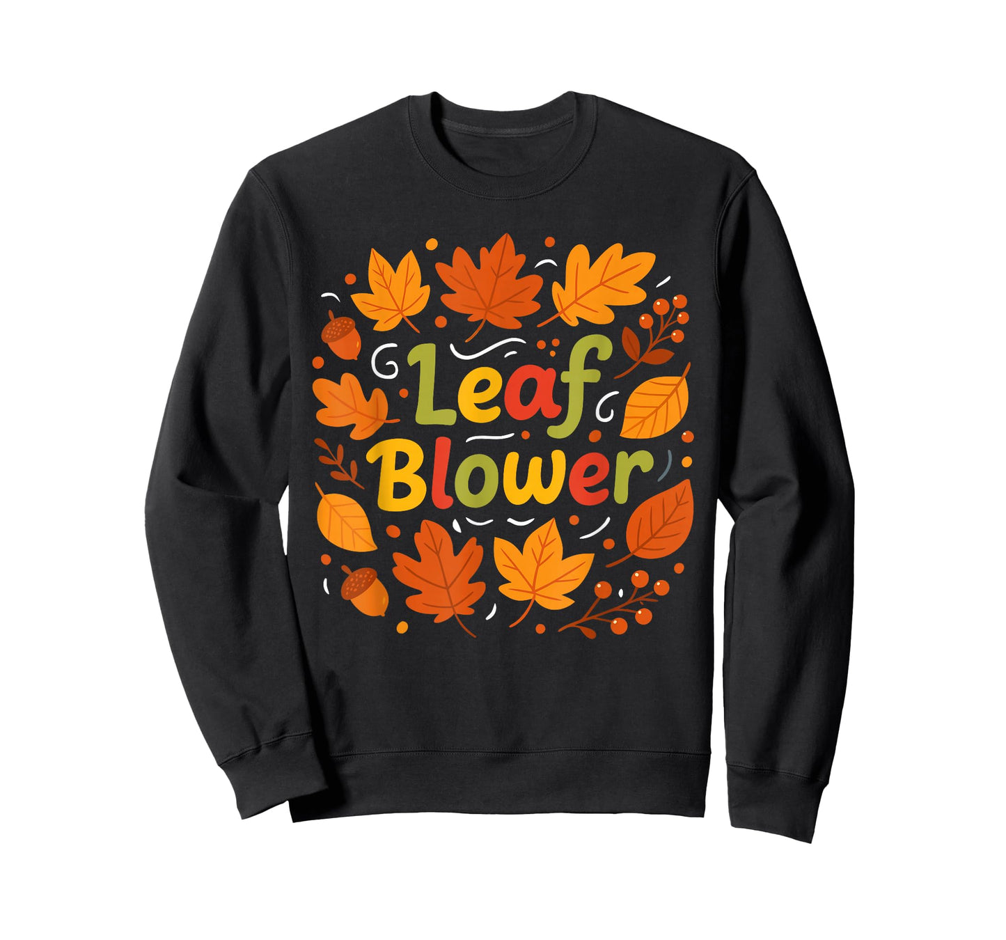 Funny Leaf Blower Couple Matching Fall Halloween T-Shirt