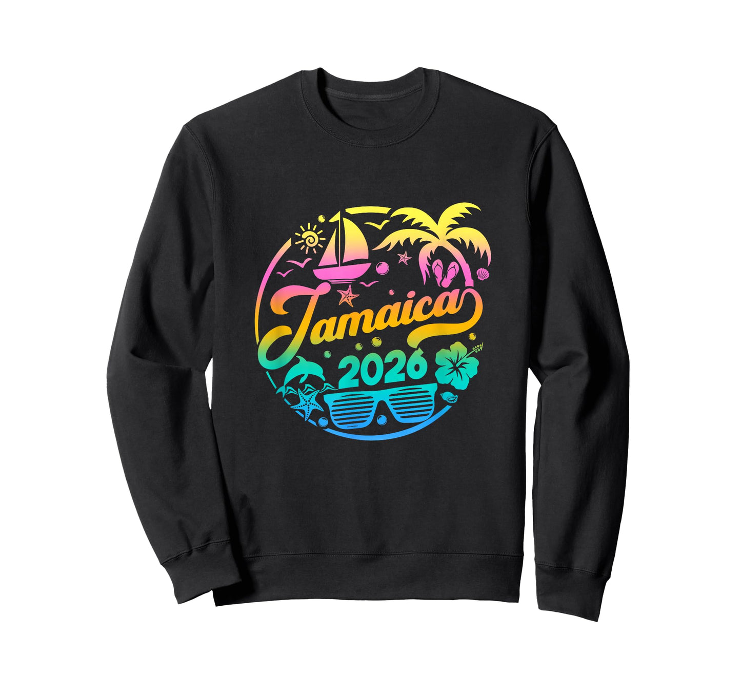 Jamaica 2026 Family Vacation Beach Matching Group T-Shirt