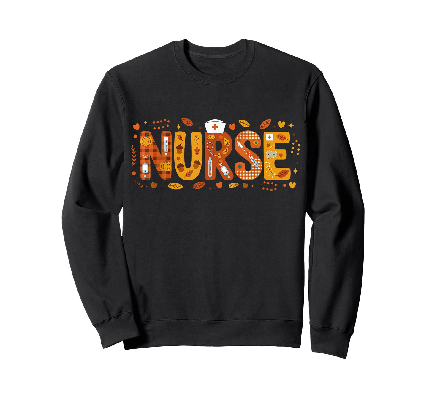 Thanksgiving Nurse Fall Nurse Cute T-Shirt