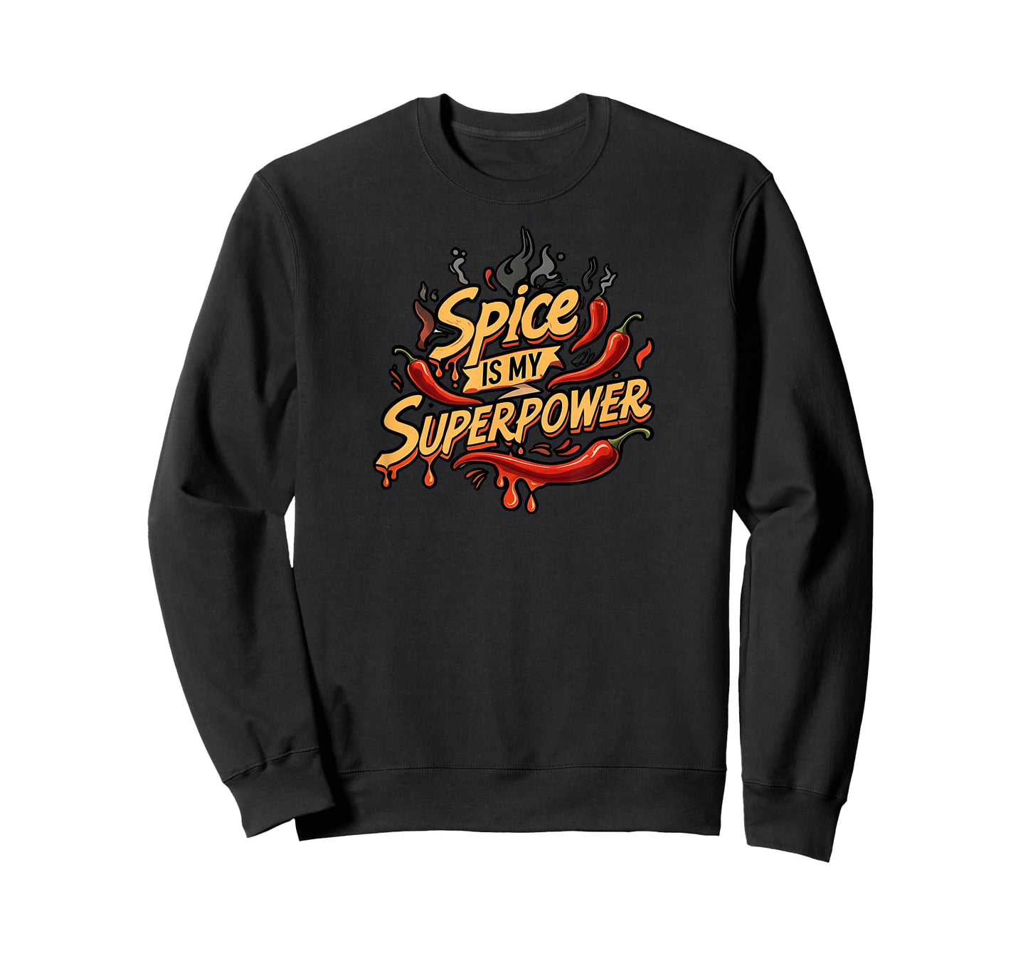 Spice is My Superpower Chili Pepper Lover Hot Foodie T-Shirt