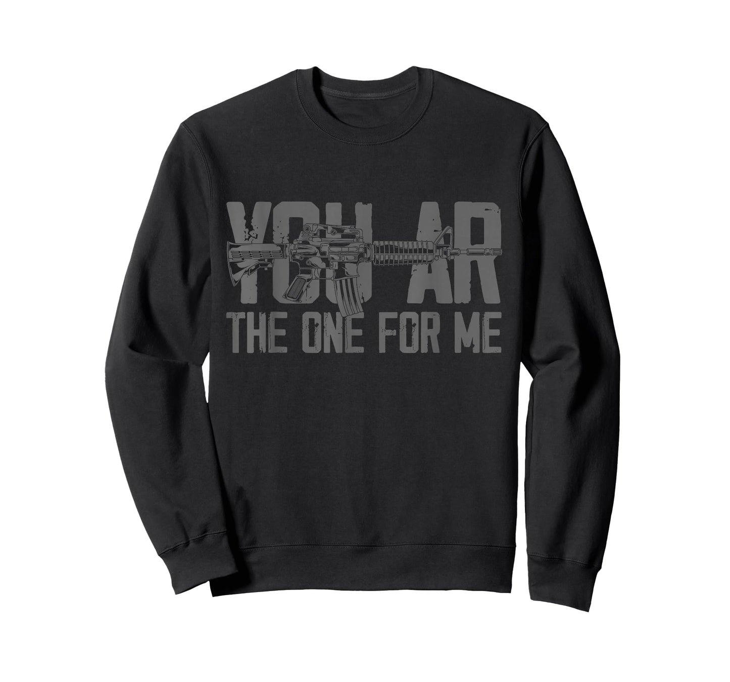 Gun American Flag You AR The One for Me T-Shirt