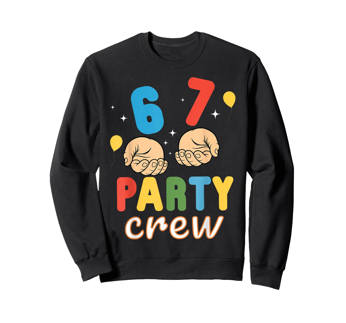 Matching 6 7 Themed Birthday Party Boys Kids Funny 67 Meme T-Shirt