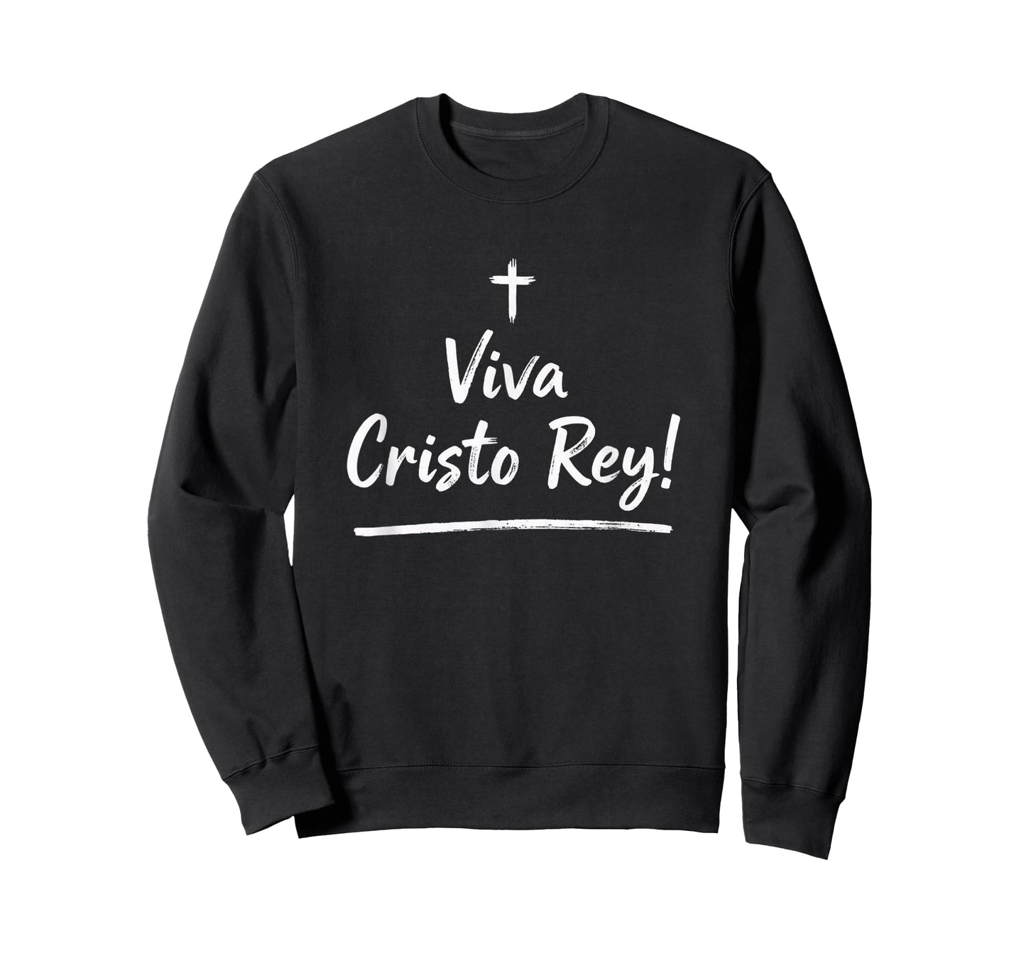 Christian Viva Cristo Rey Cross Spanish Praise T-Shirt