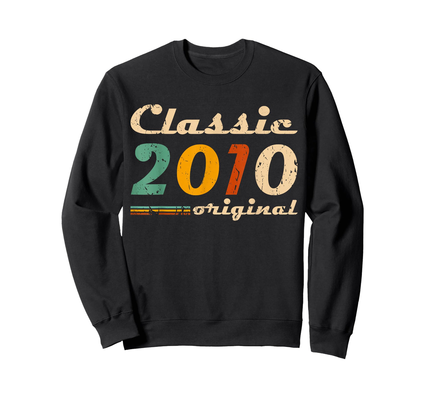 Classic 2010 Original Men Women Birth of Birthday Vintage T-Shirt