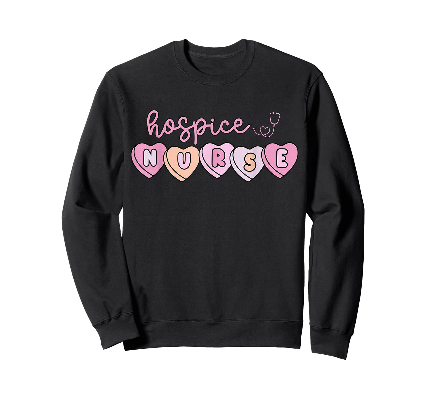 Heart Candy Valentine Hospice Nurse LTC End of Life Care T-Shirt