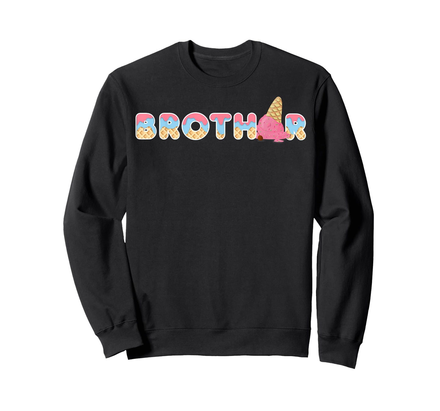 Ice Cream Brother 1st Birthday Matching Family T-Shirt