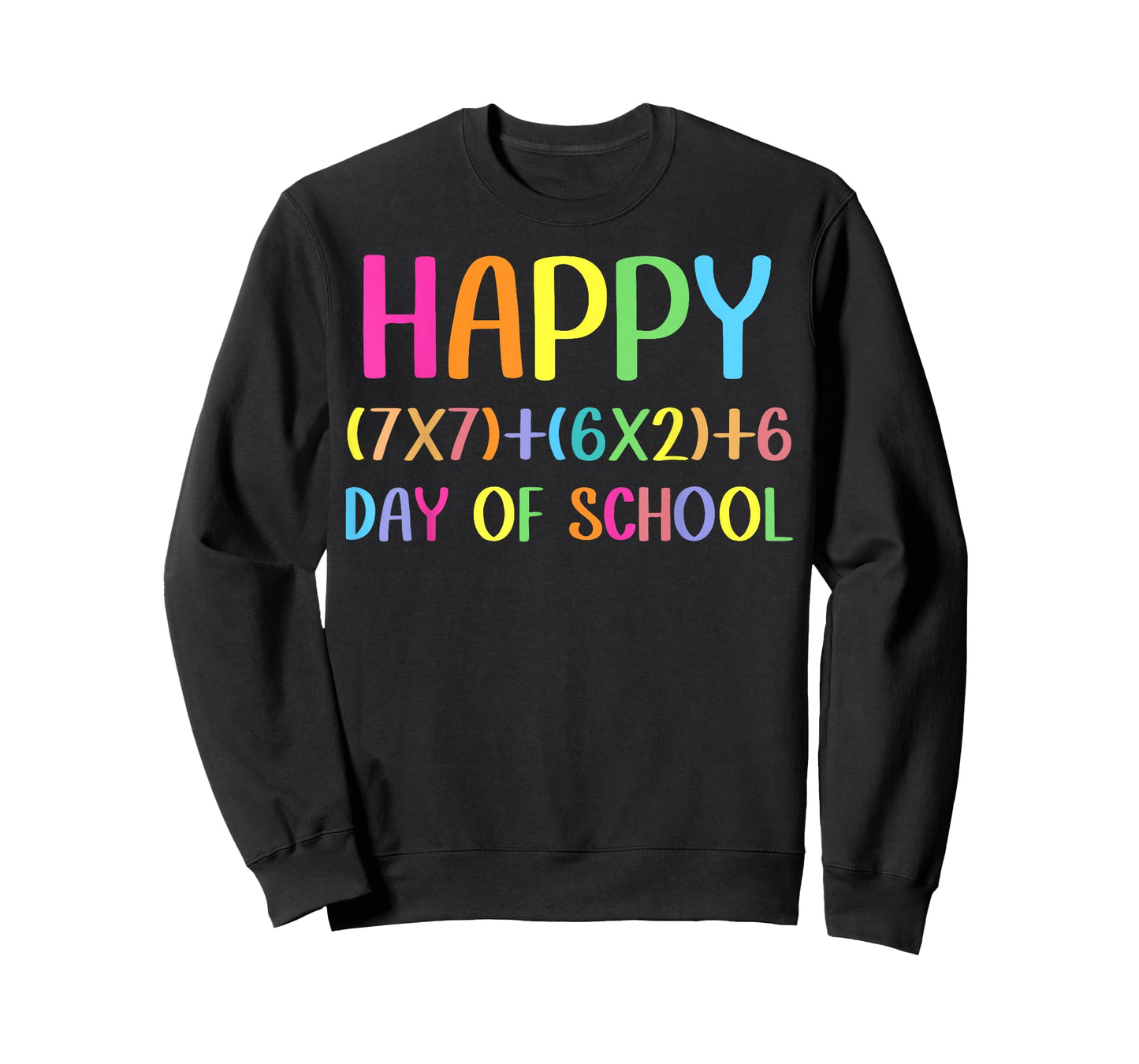 Happy 67 Days of School Math Teacher Students Six Seven Meme T-Shirt