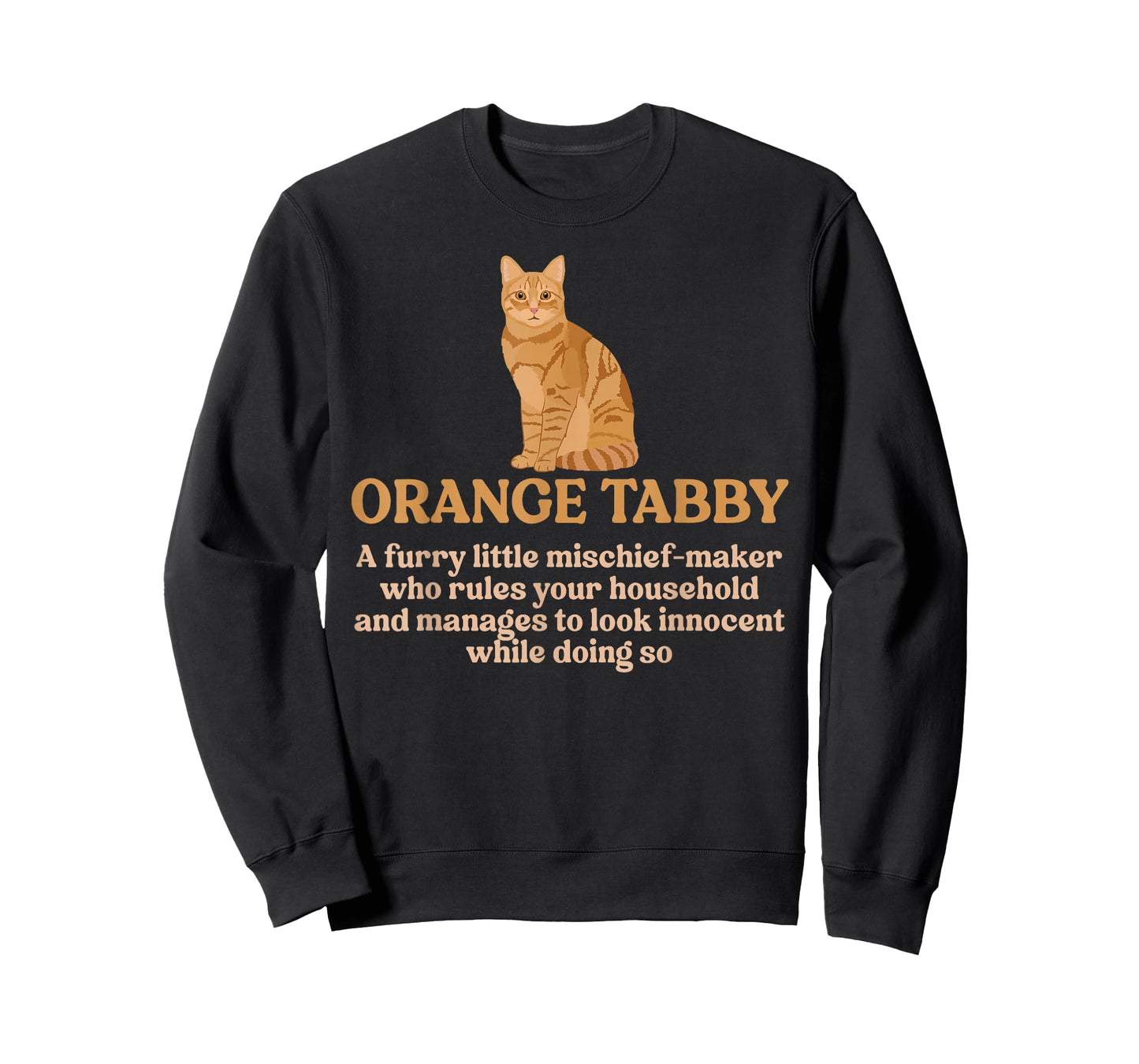 Funny Orange Tabby Cat Owner Orange Tabby Cat Lover T-Shirt