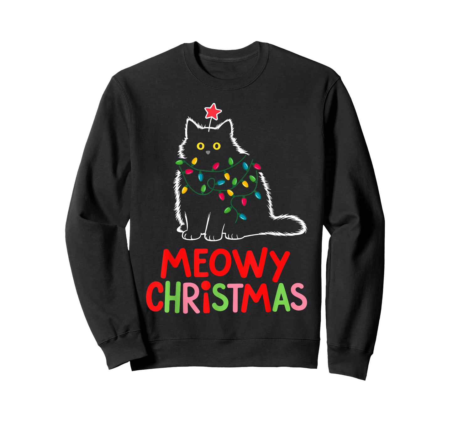Meowy Christmas cat T-Shirt