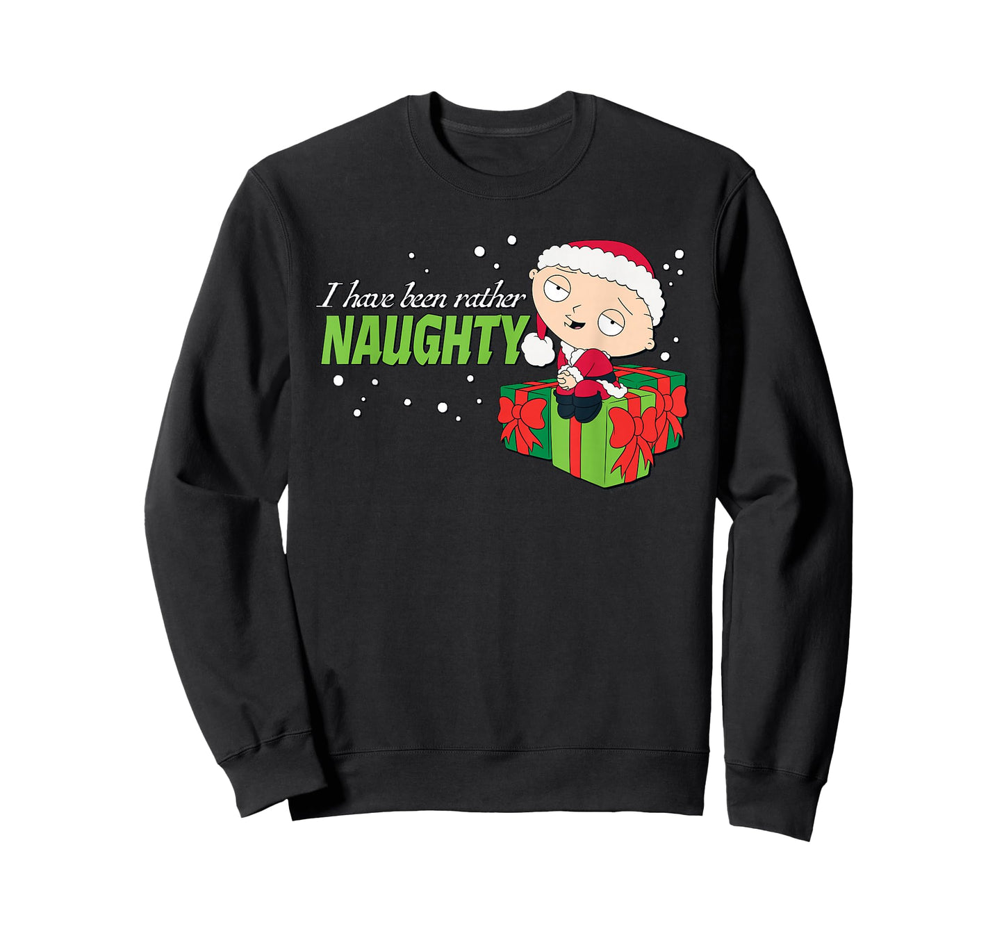 Family Guy Santa Stewie Funny Cartoon T-Shirt