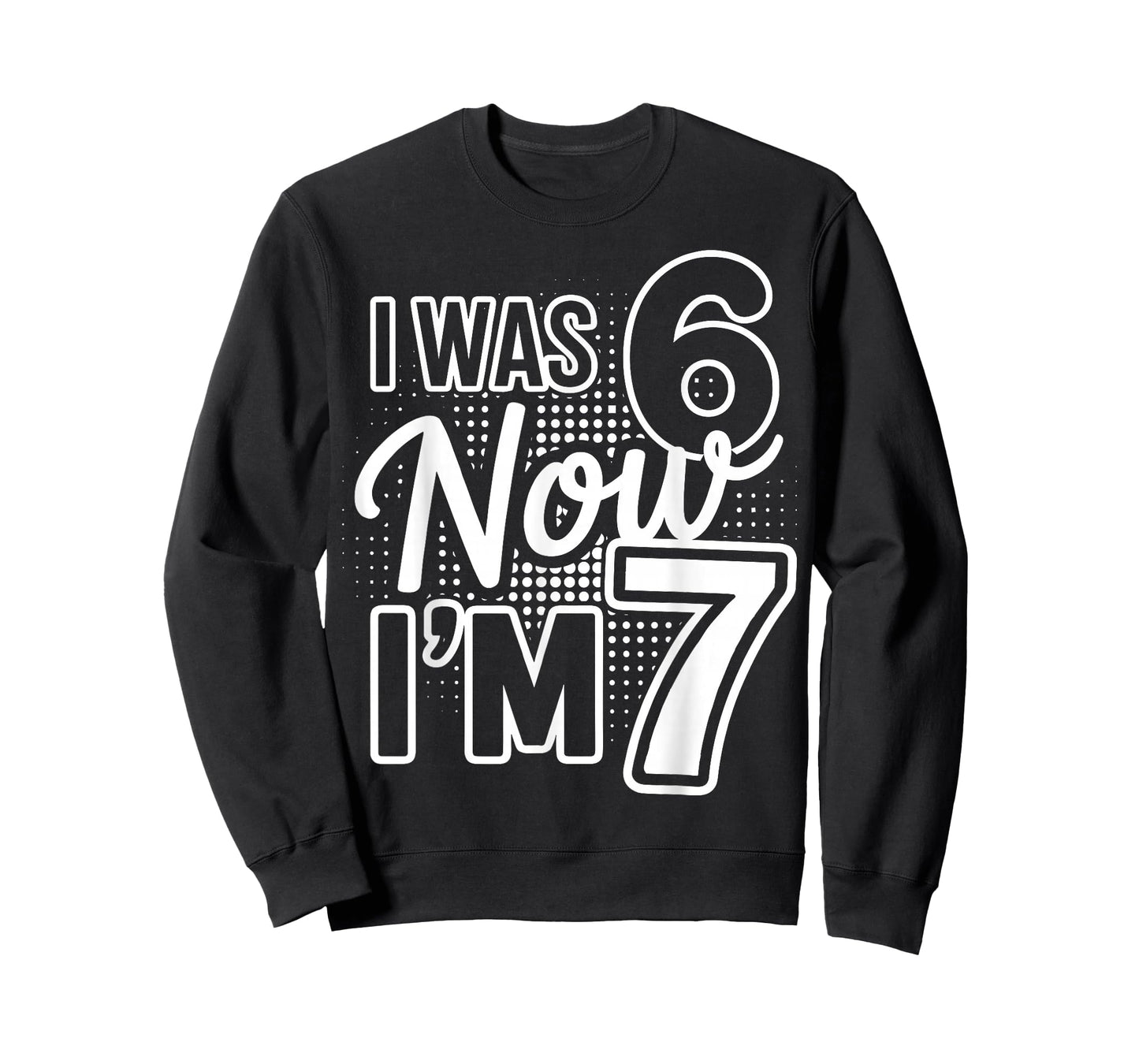 I was 6 Now I'm 7 Bday Seven Years Old Birthday T-Shirt