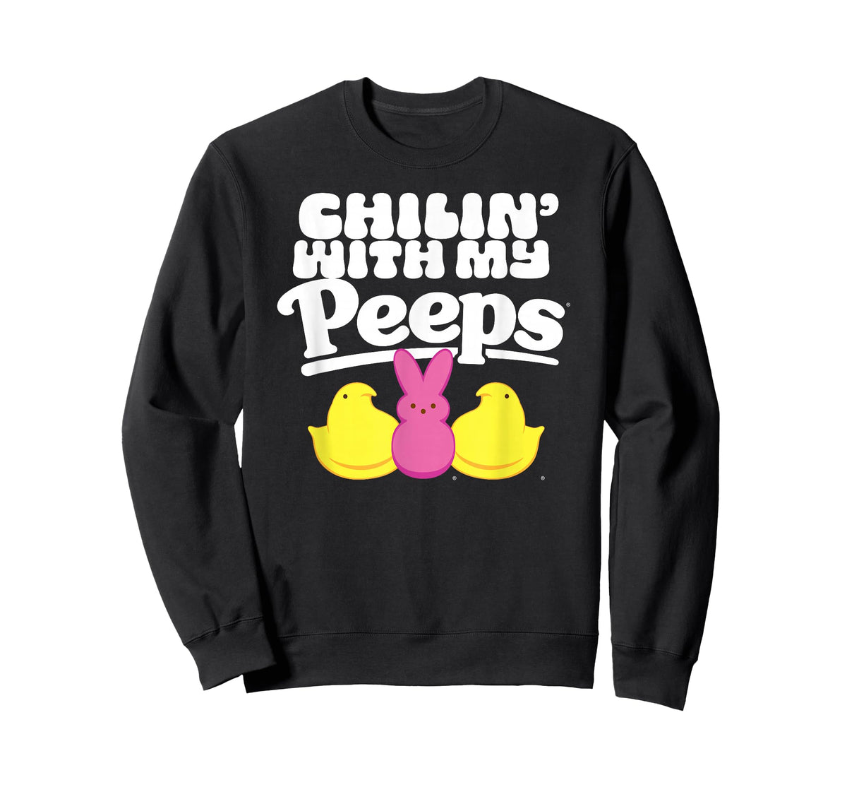 Peeps Chillin' with My Peeps Funny Poster T-Shirt