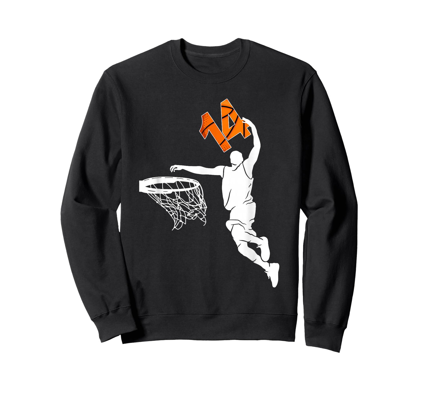 14 Year Old Birthday Boy 14th Birthday Basketball Party T-Shirt