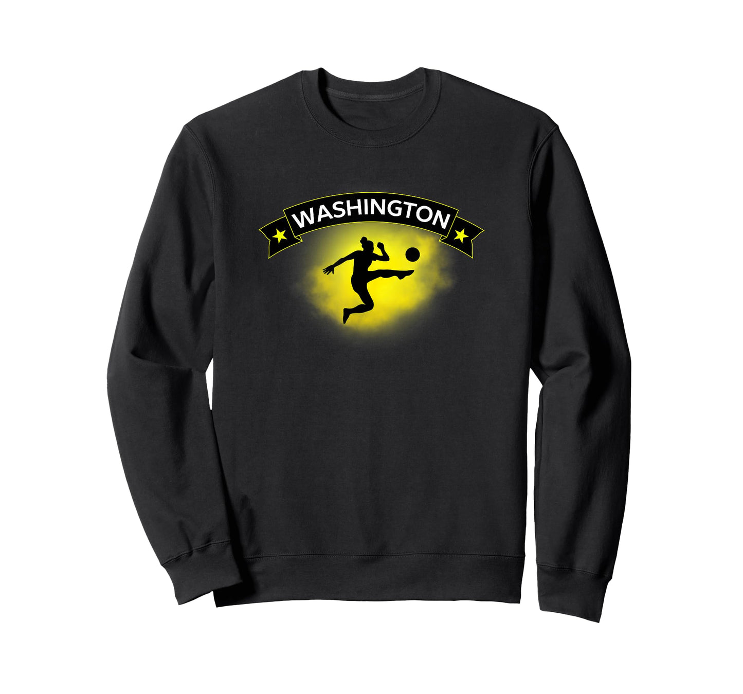 Washington Soccer Fan Support Stadium Show Your Spirit T-Shirt