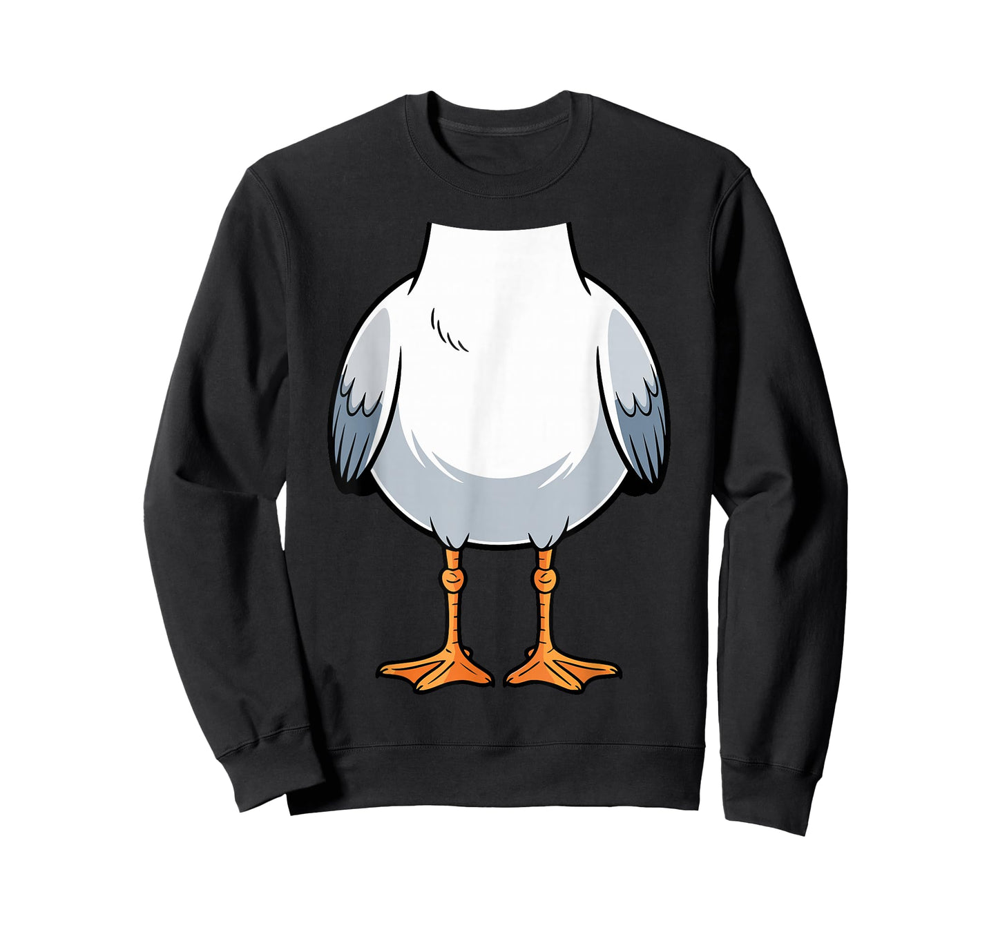 Seagull Shirt Adult Kids Men Women Seagull Costume T-Shirt