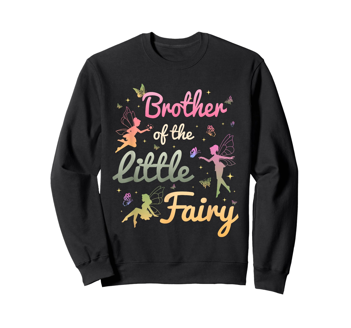 Brother of The Little Fairy 1St Birthday Girl Fairytale T-Shirt