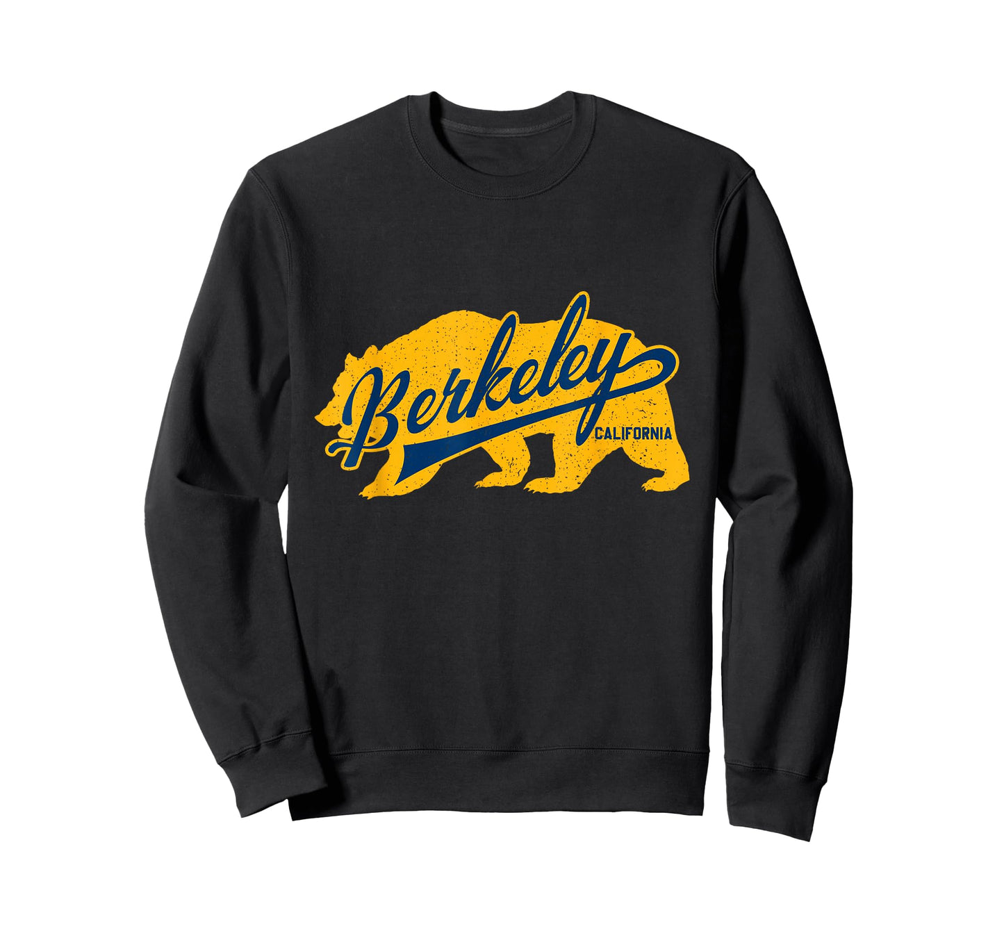Berkeley Retro Typography Inside Bear Silhouette T-Shirt