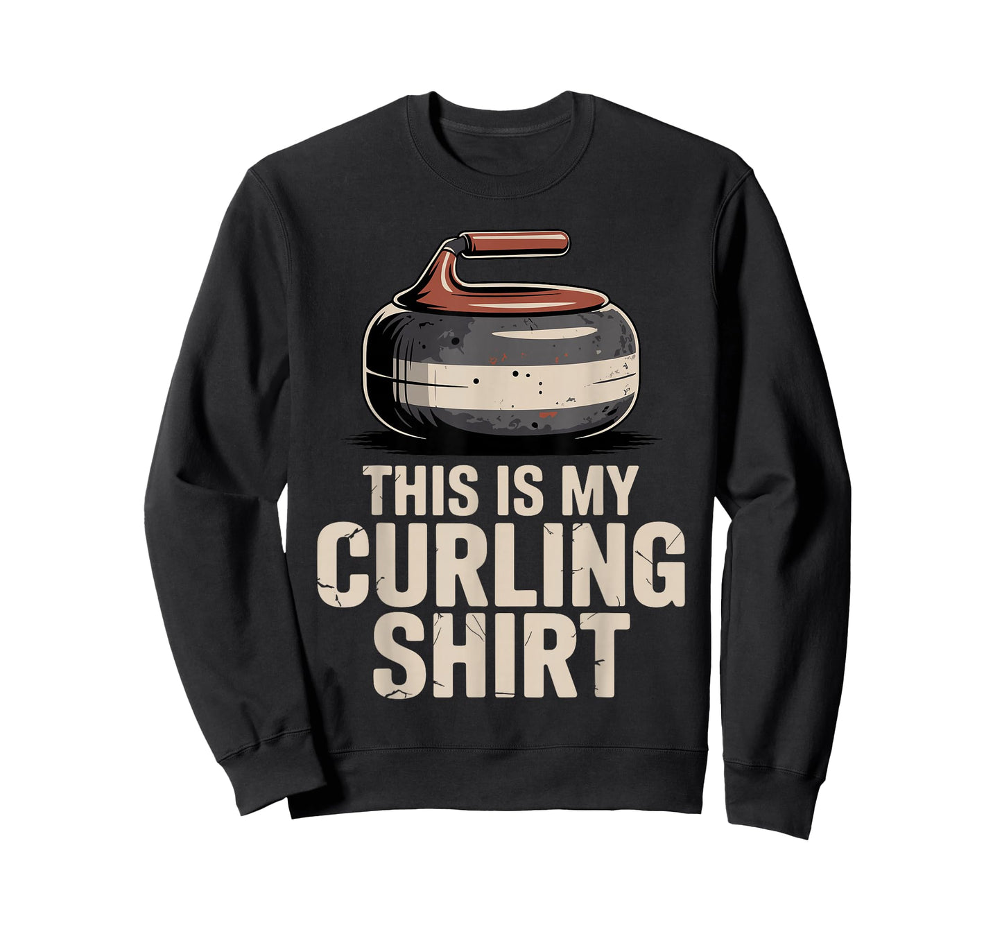 Funny Curling Art for Men Women Curler Curling Sport Lover T-Shirt