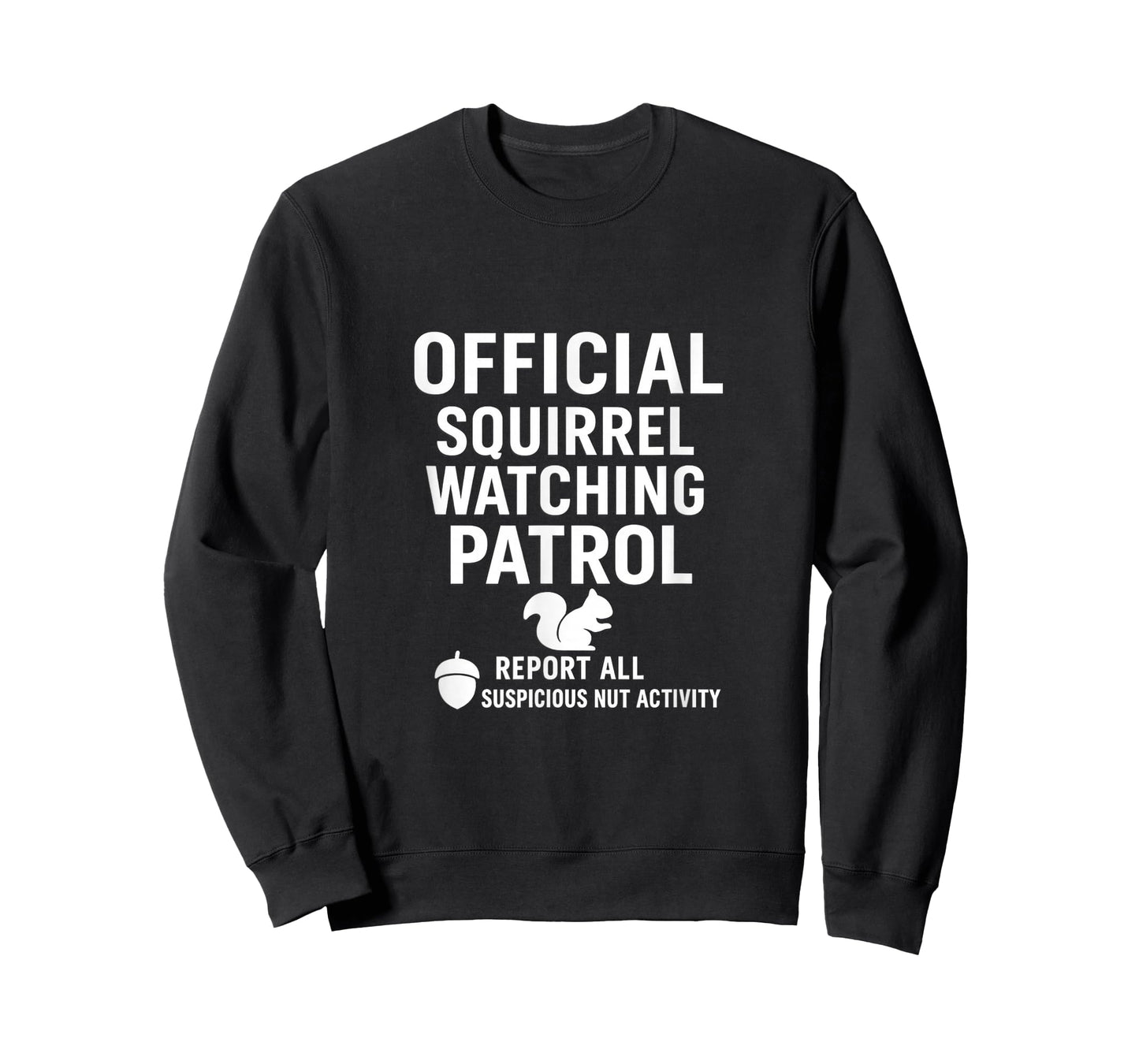 Backyard Squirrel Watching Humor Club T-Shirt