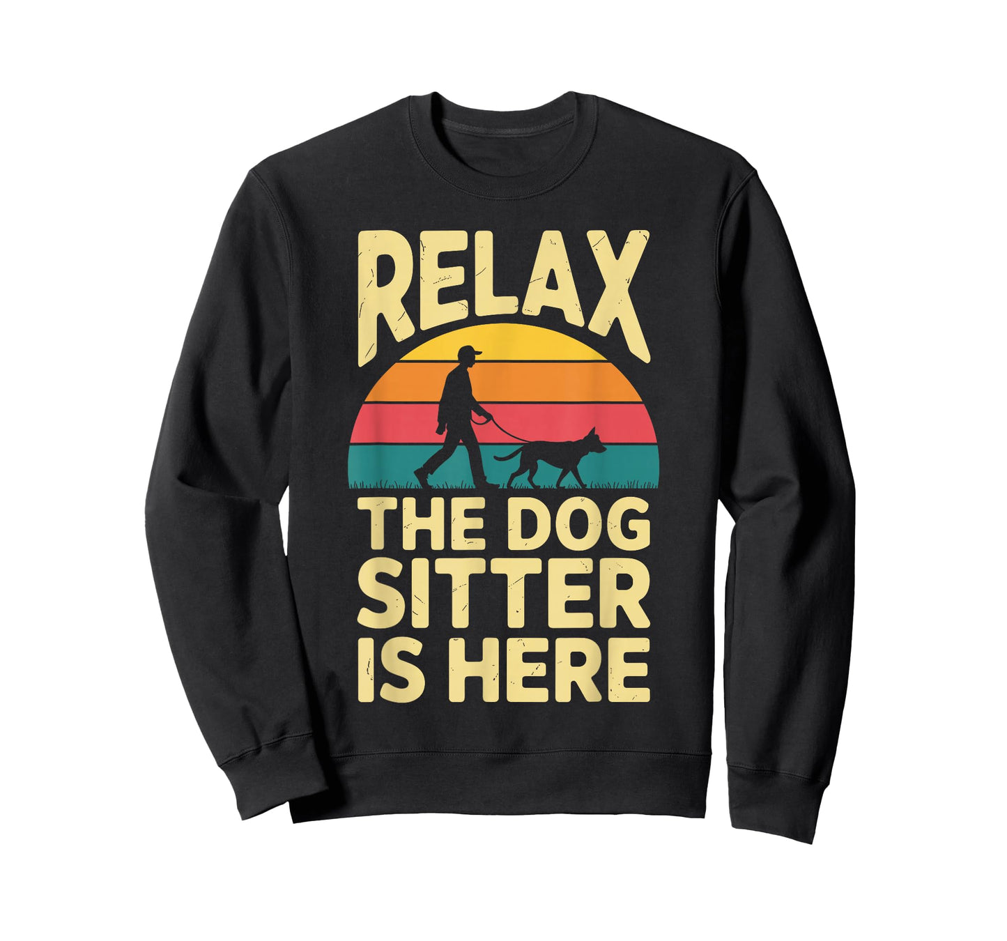 Funny Dog Sitter Design for Men Women Pet Sitting Dog Sitter T-Shirt