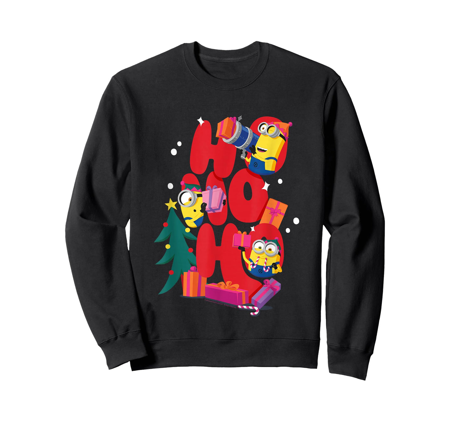 Ho Ho Ho Minions Christmas Fun Cheer T-Shirt