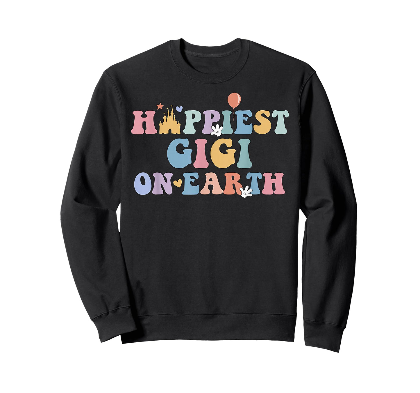 Happiest Gigi On Earth Happiest Grandma Matching Family Trip T-Shirt