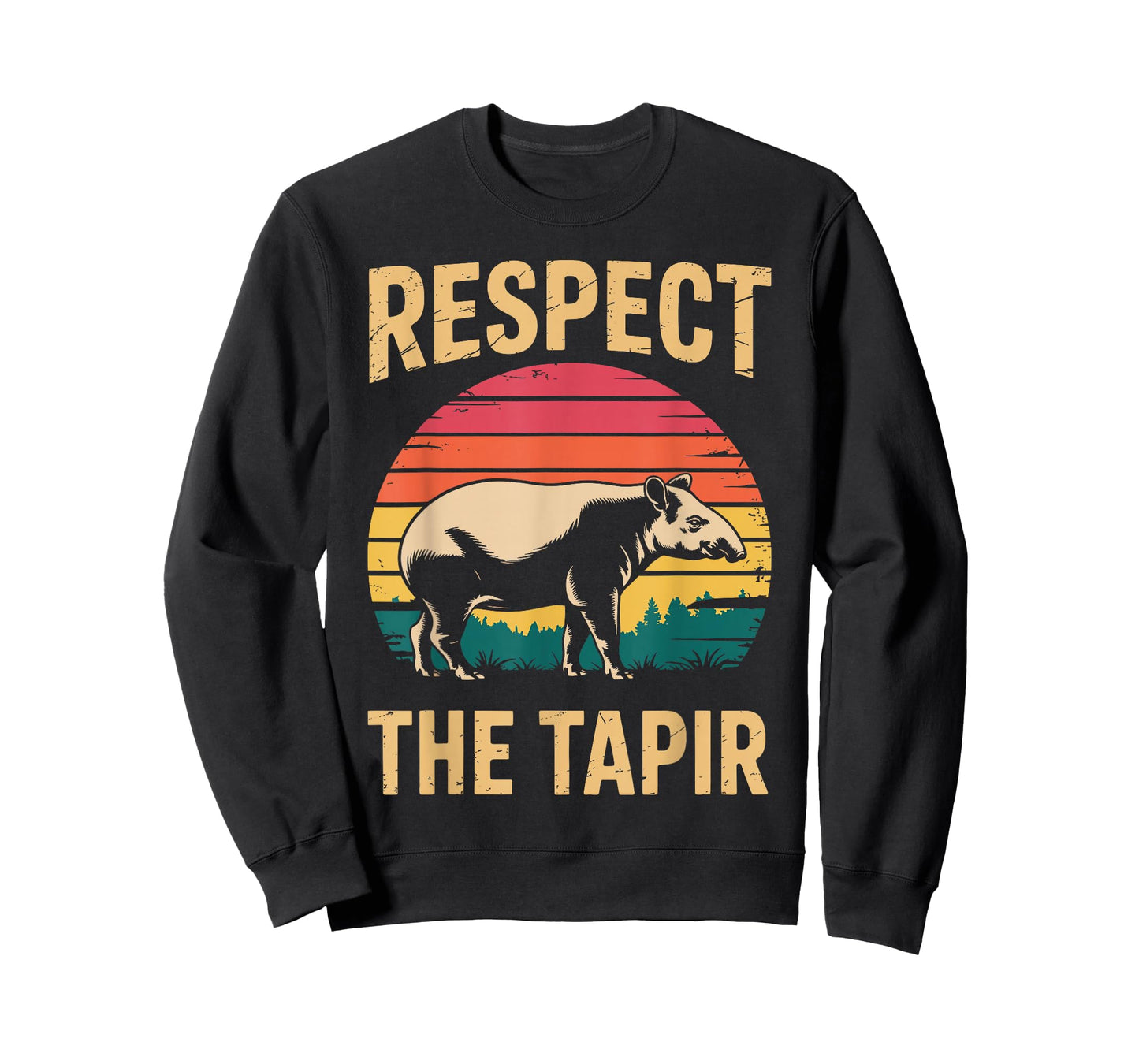 Funny Tapir Art for Men Women Zoo Animal Zookeeper Tapir T-Shirt