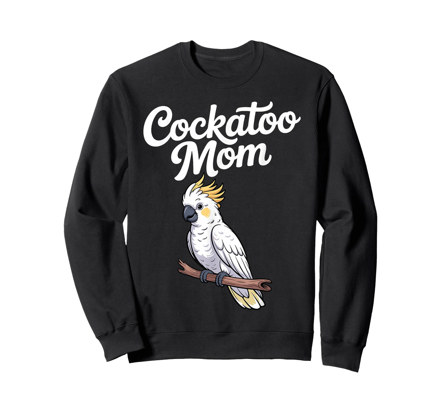 Funny Cockatoo Art for Mom Women Girls Parrot Cockatoo Lover T-Shirt