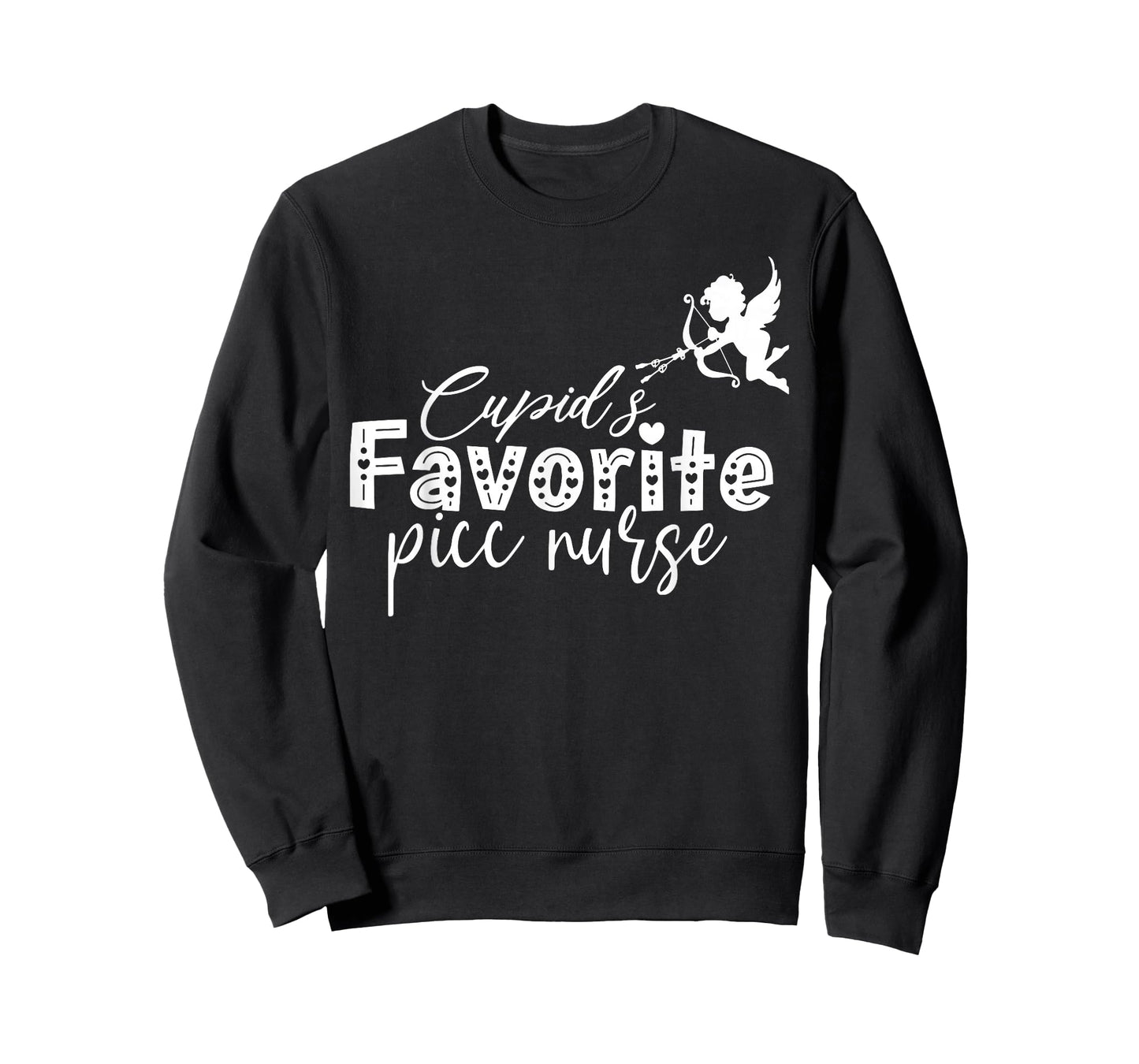 Cupid's Favorite PICC Nurse Valentine Vascular Access Team T-Shirt