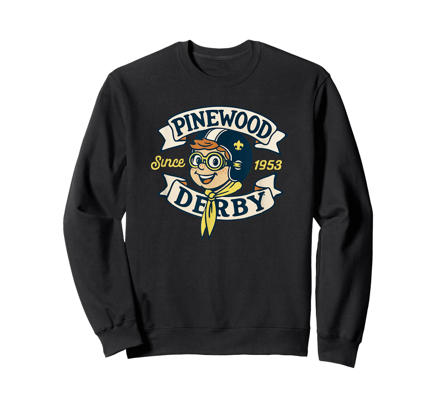 Cub Scouts Pinewood Derby Vintage Cartoon Racer T-Shirt
