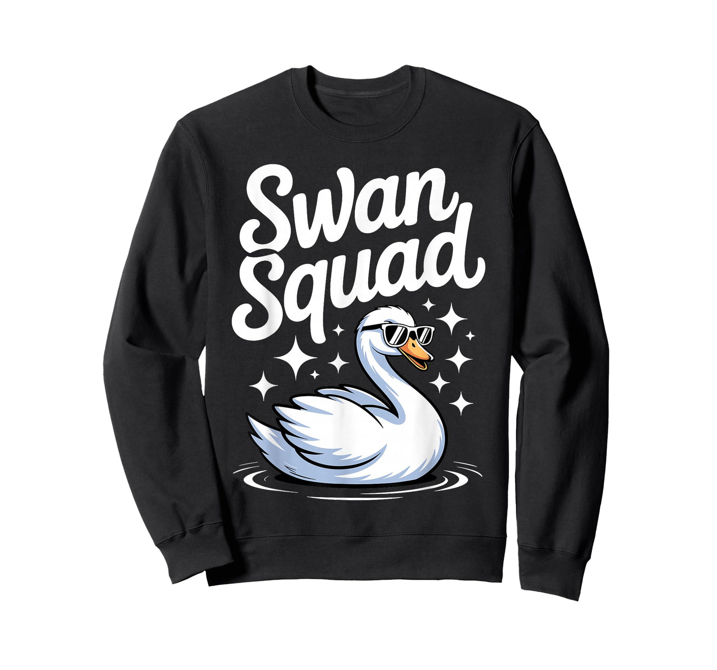 Funny Swan Design for Men Women Toddlers Animal Swan Lover T-Shirt