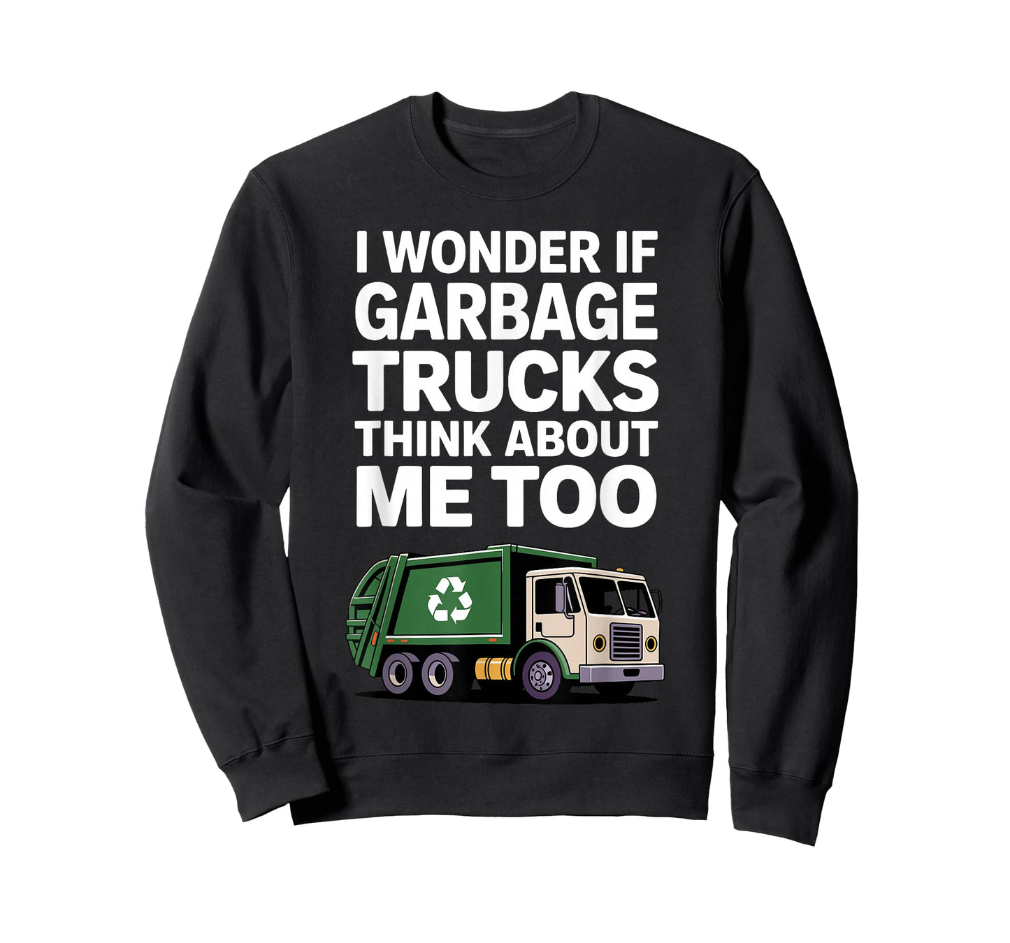Garbage Truck Art for Men Women Kids Recycling Garbage Truck T-Shirt