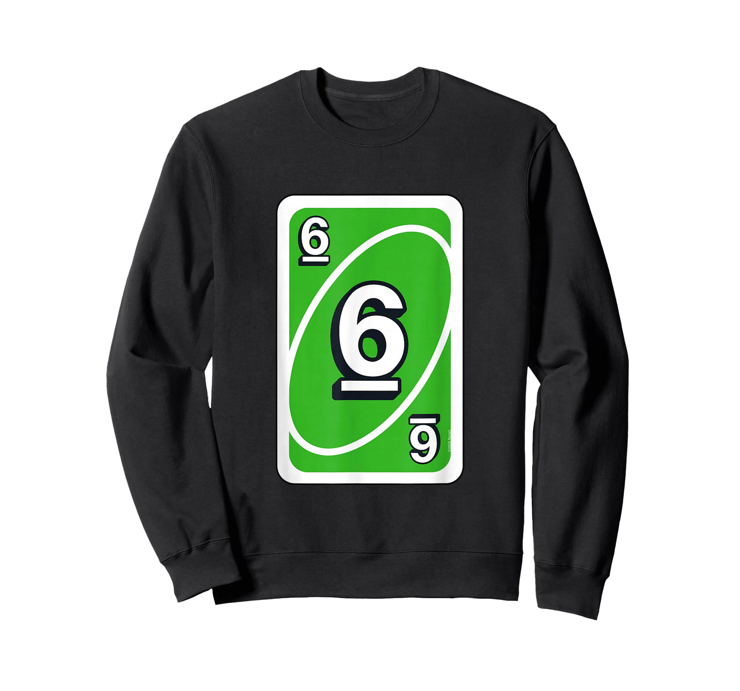 UNO Halloween Green 6" Card T-Shirt