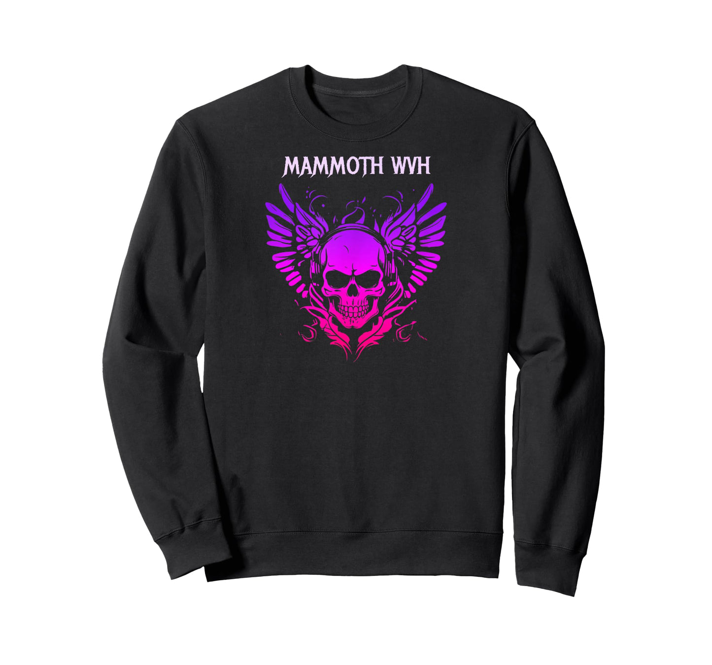 Mammoth Music WVH Funny Vintage Design Skull for Men Women T-Shirt