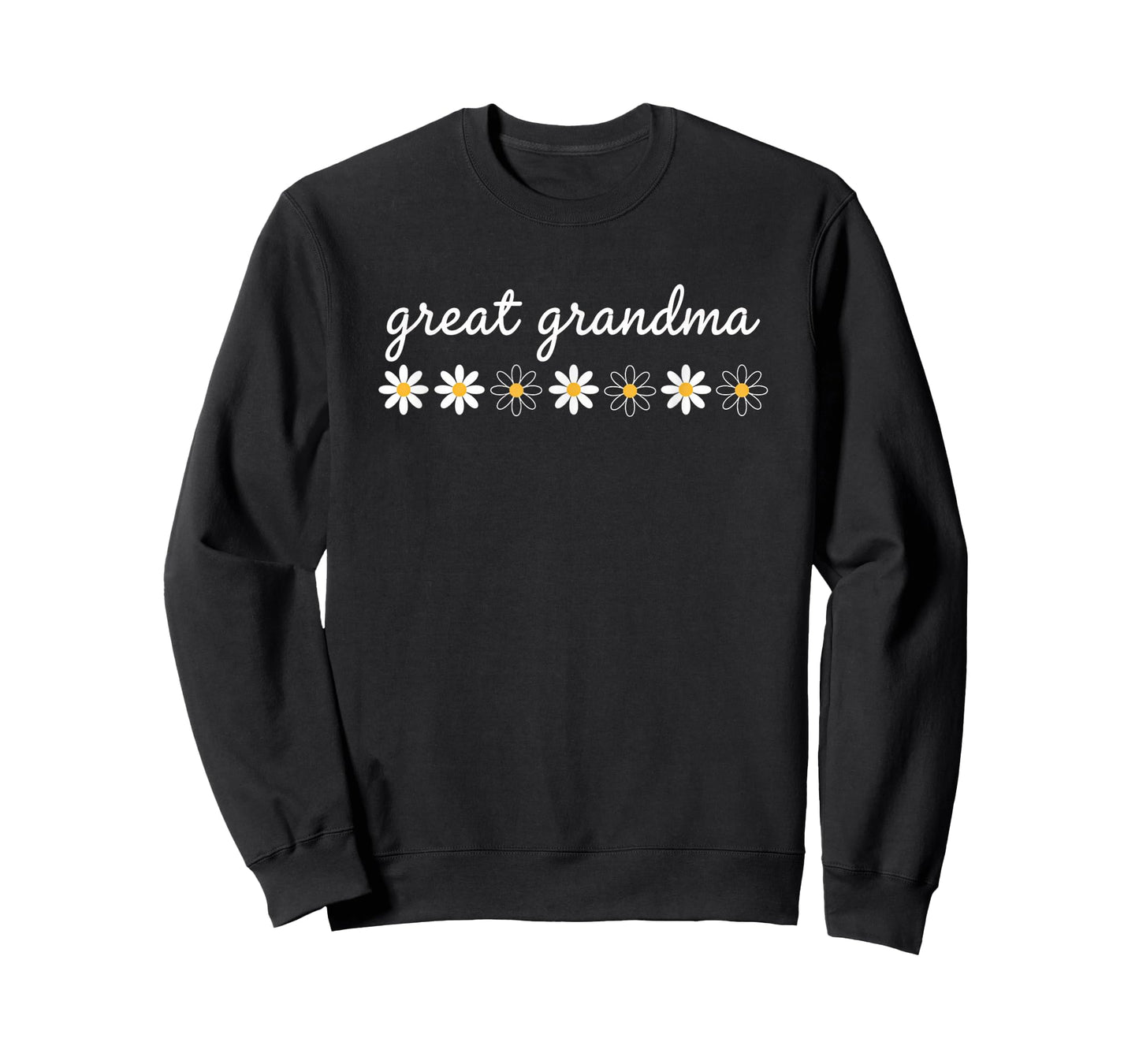 Grandparent Great Grandma Floral Daisies Mother's Day Great T-Shirt
