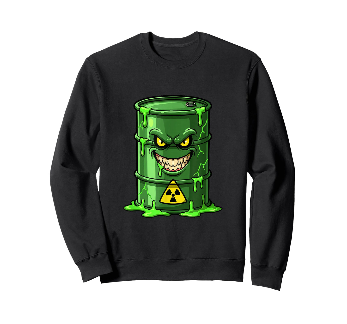 Evil Radioactive Toxic Barrel Nuclear Waste Slime T-Shirt