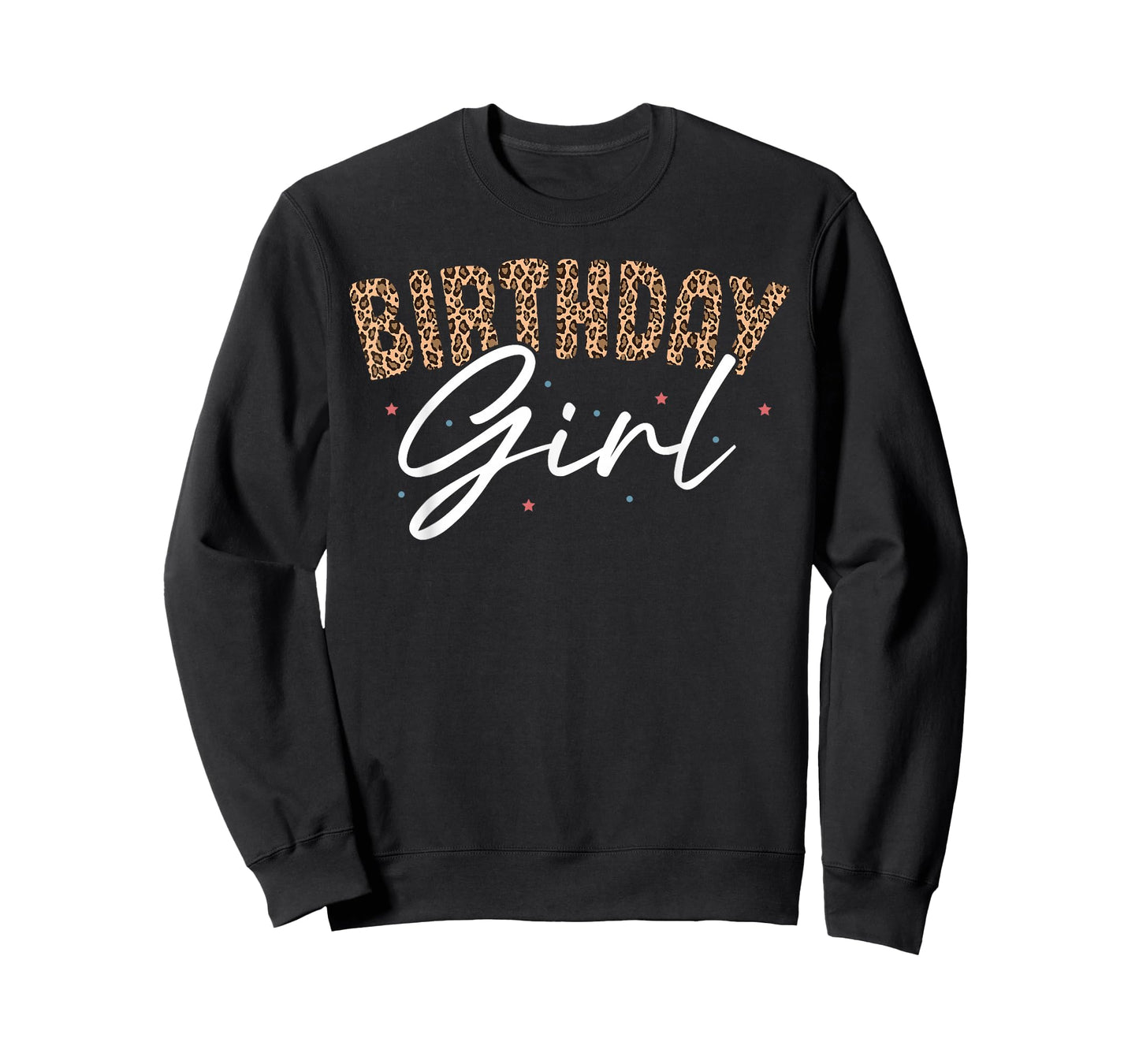 Birthday Girl Cheetah Print Birthday T-Shirt