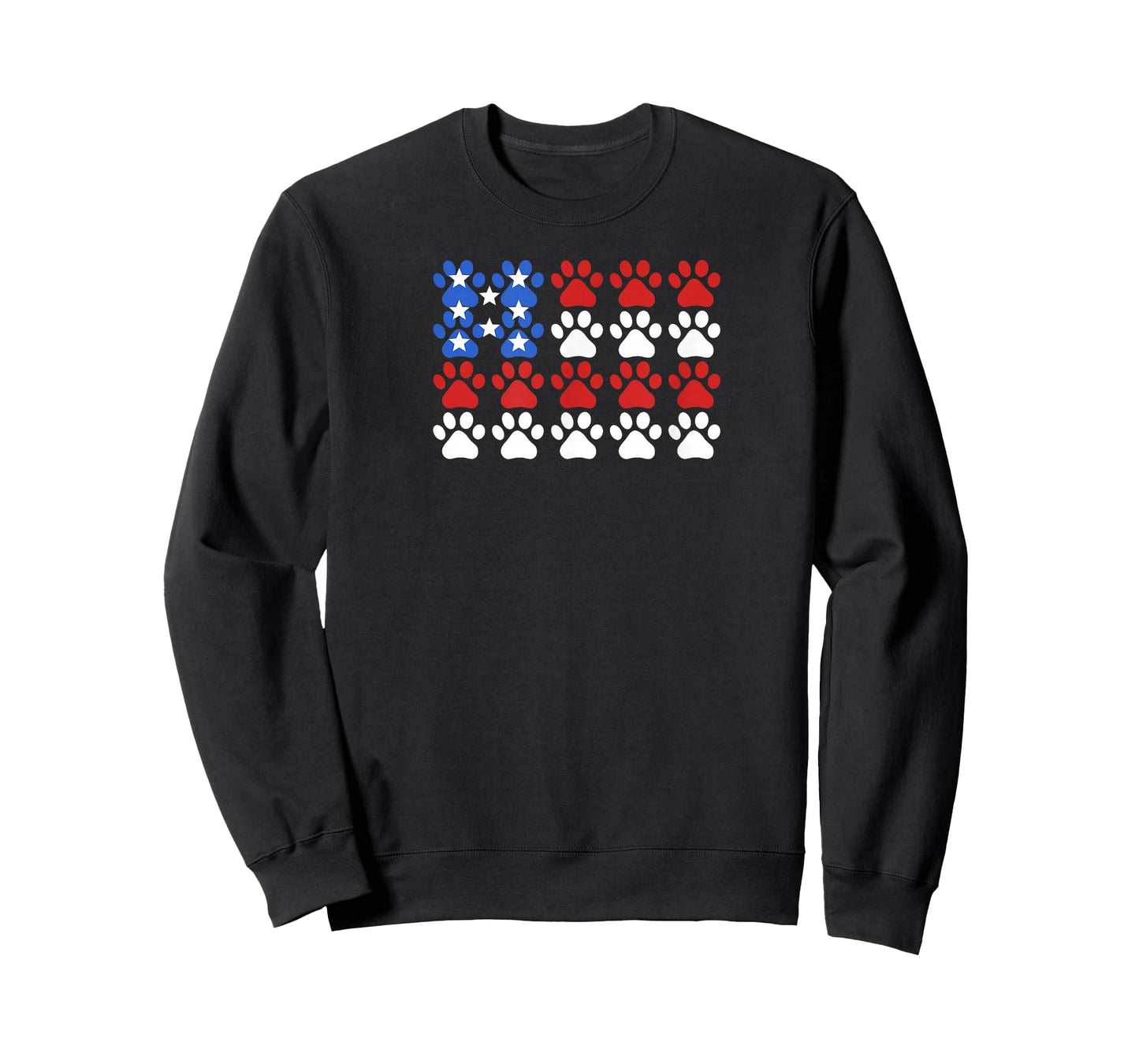 USA Paw Print Design for Dog & Cat Lovers T-Shirt