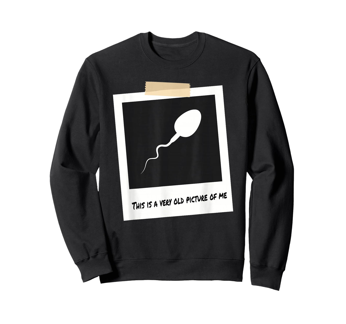 This is A Very Old Picture of Me Funny Sperm Birthday T-Shirt
