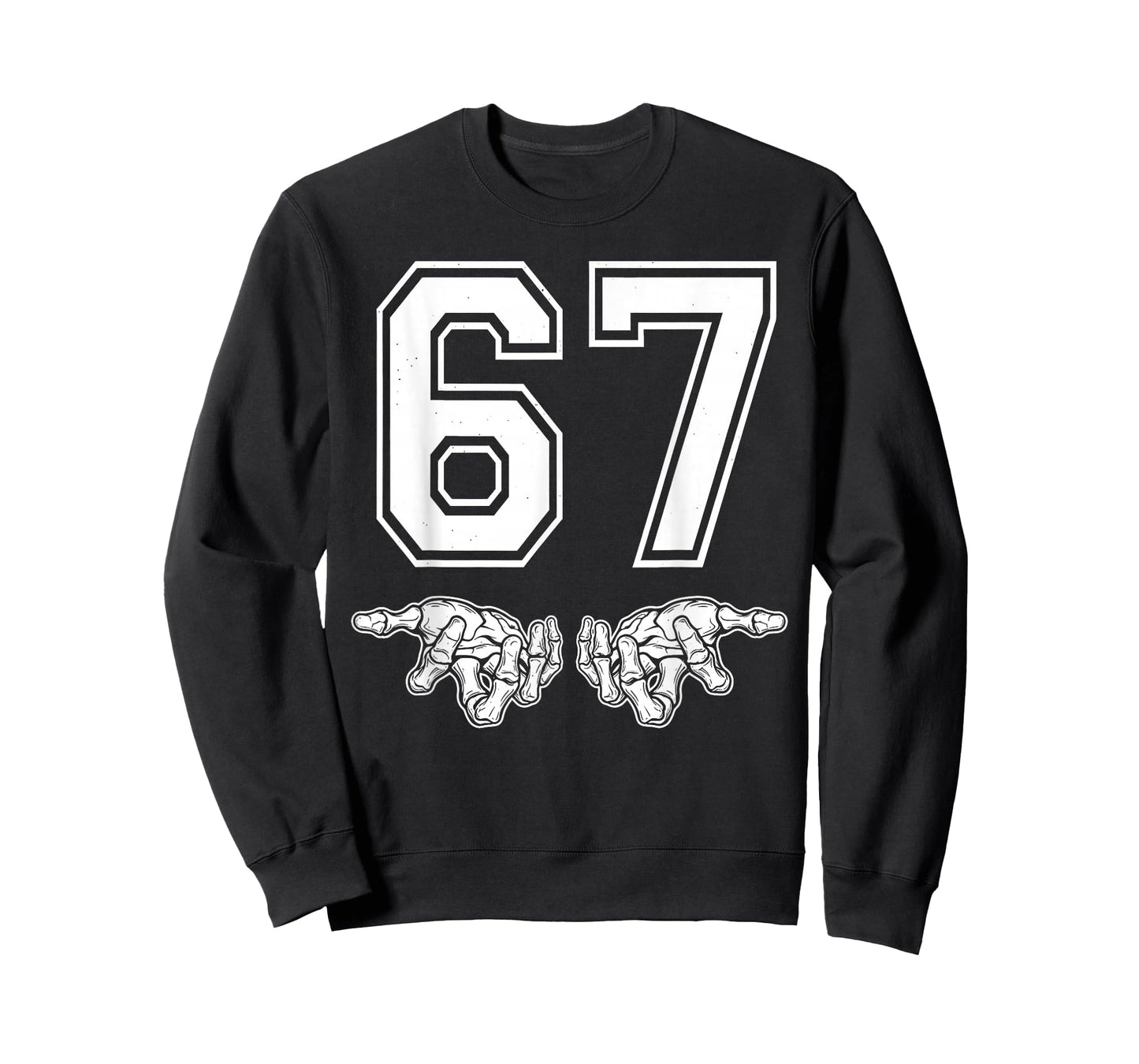Funny Six Seven 6 7 Meme Gen Alpha Slang T-Shirt