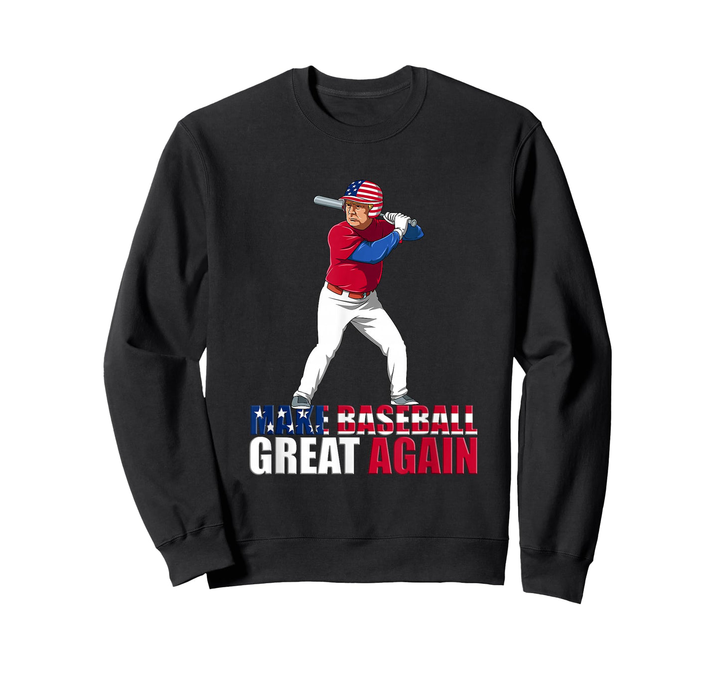 Make Baseball Great Again - Donald Trump Baseball T-Shirt