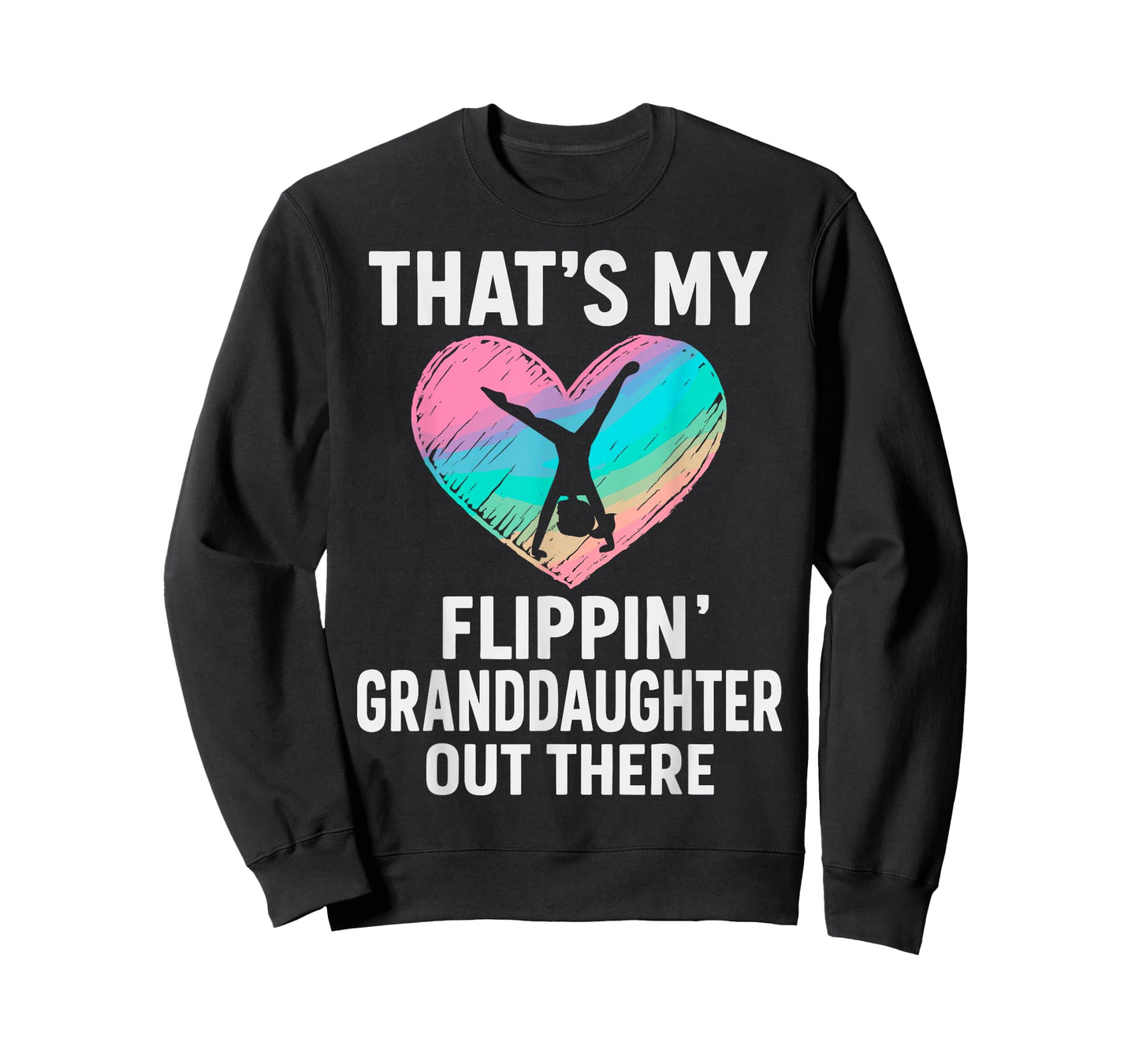 That's My Flippin' Granddaughter Out There Gymnast Grandma T-Shirt
