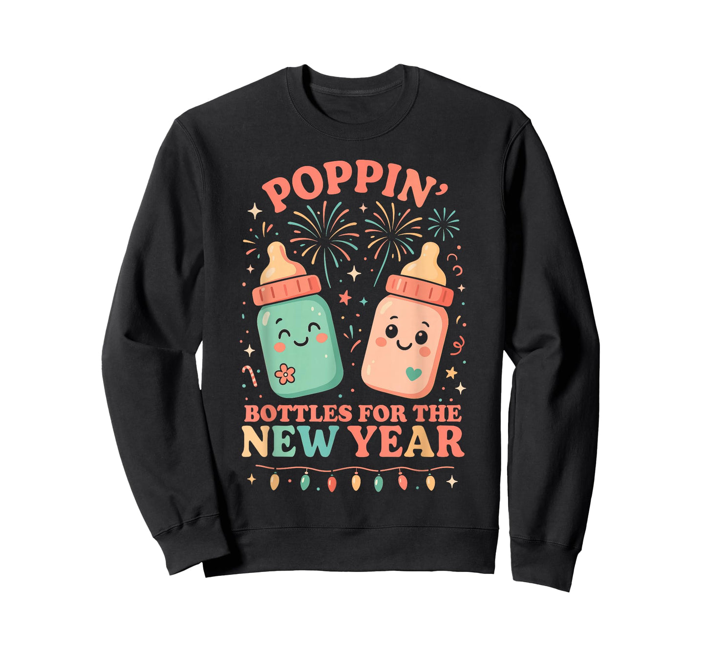 New Years Shirt, Nurse Popping Bottles for The New Year T-Shirt