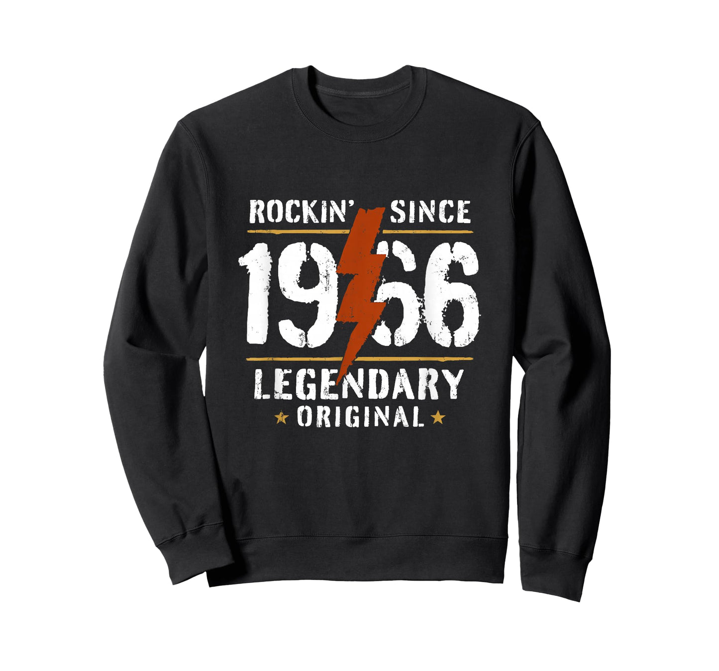 60th Birthday Present Rock and Roll Music Born 1966 T-Shirt