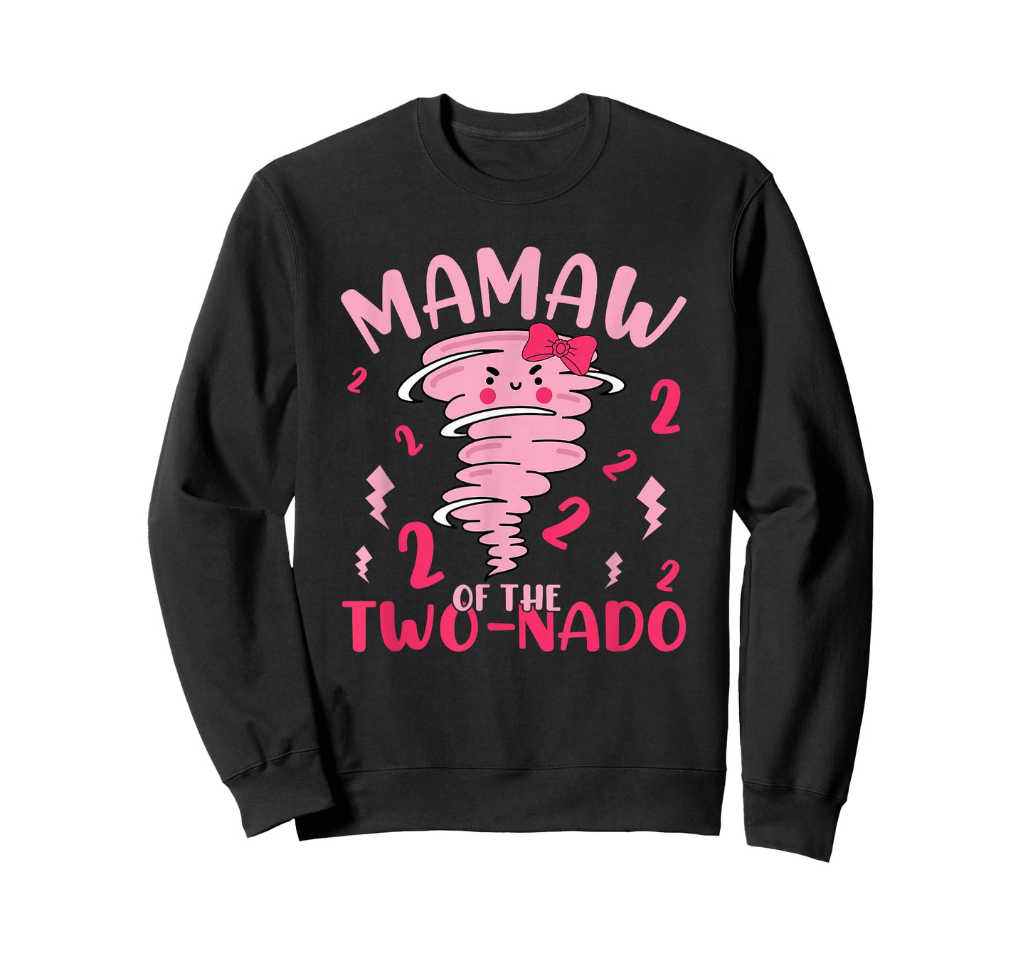 Mamaw of The Two-nado Tornado Theme 2nd Birthday Party T-Shirt
