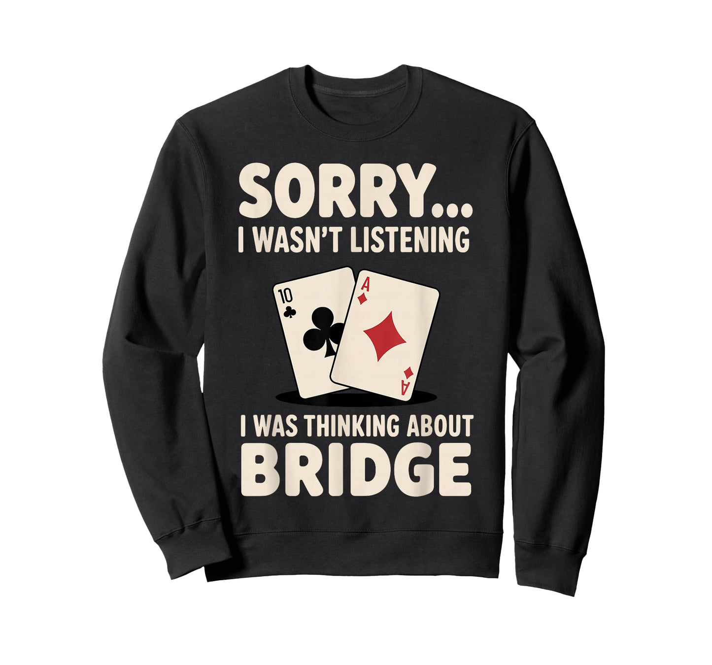 Cool Bridge Player Art for Men Women Card Game Player Bridge T-Shirt