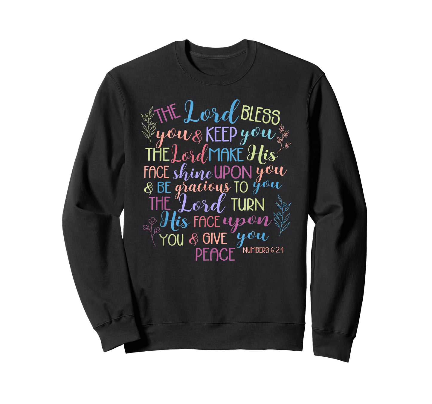 The Lord Bless and Keep You – Numbers 6:24 Bible Verse Gift T-Shirt