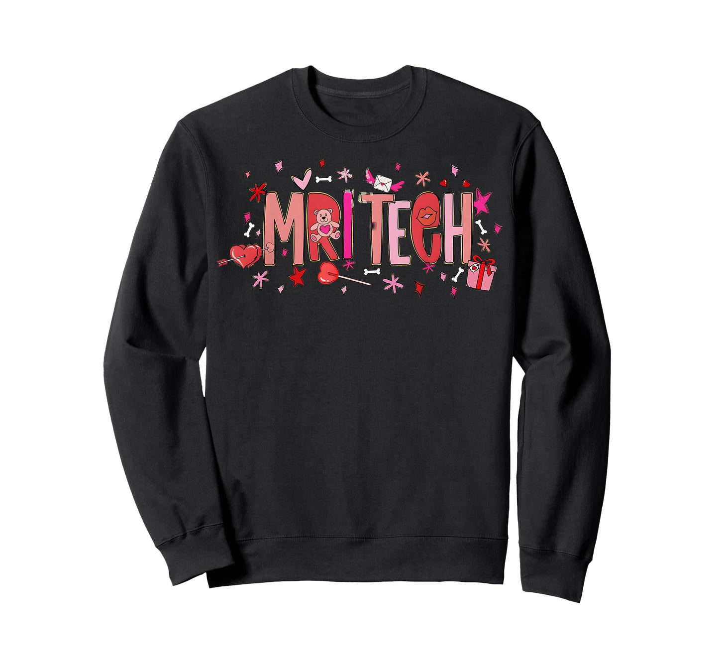 MRI TECH RAD TECH X RAY Team Nurse RN CNA MA Valentine Valen T-Shirt